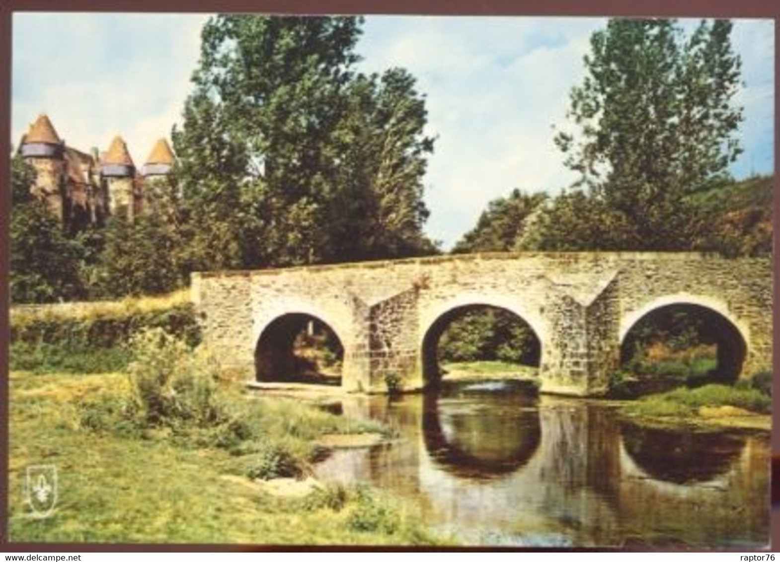 CPM Neuve 18 CULAN Le Château Et Vieux Pont Romain - Culan