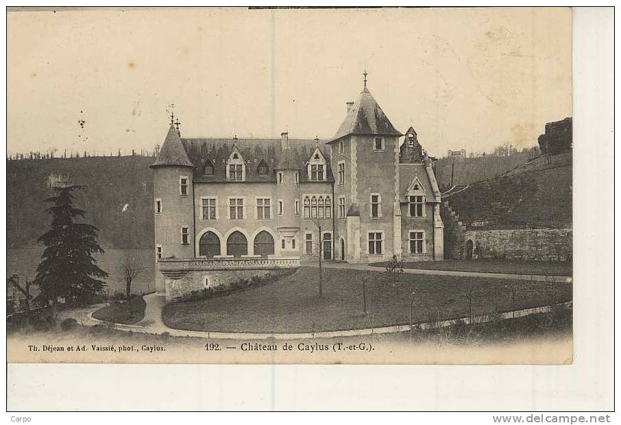 Chateau De Caylus. - Caylus