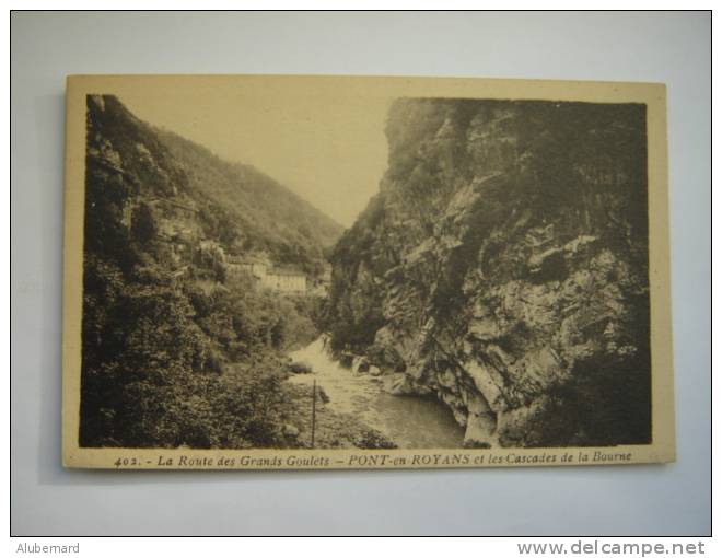 Pont En Royans. La Route Des Grands Goulets - Pont-en-Royans