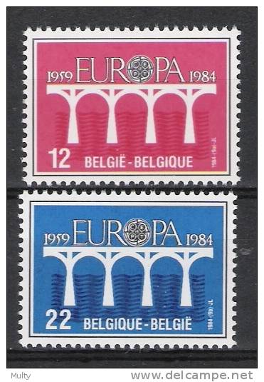 Belgie OCB 2130 / 2131 (**) - 1984