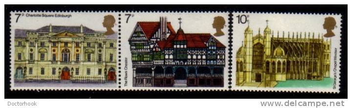 GREAT BRITAIN    Scott: # 740-4**  VF MINT NH - Unused Stamps