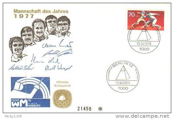 Germany / Berlin -  Mi-Nr 567/568 FDC (U388)- - 1971-1980