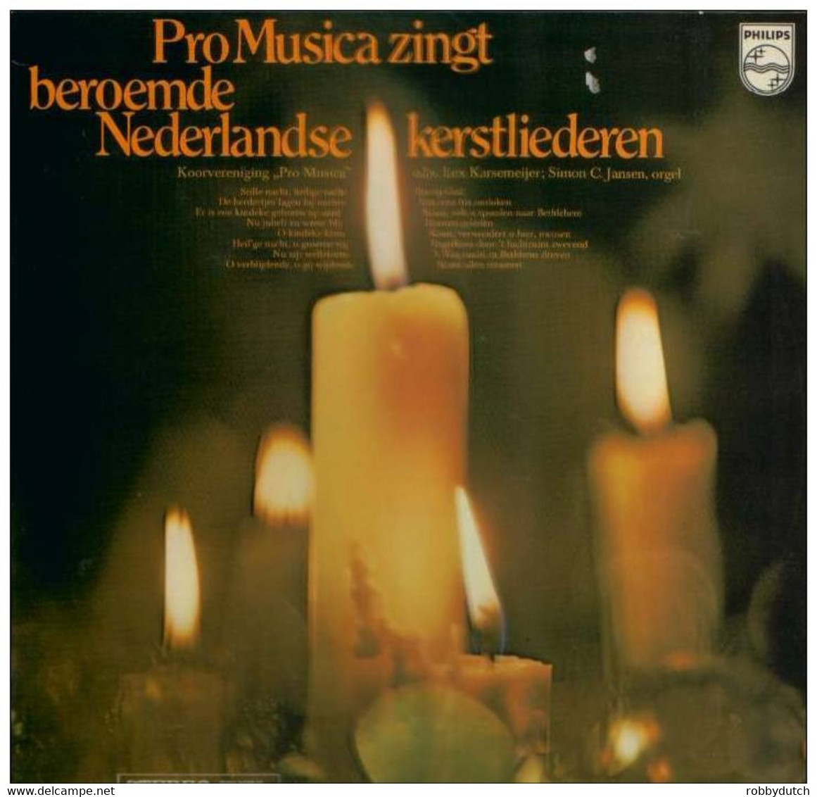 * LP * PRO MUSICA ZINGT BEROEMDE NEDERLANDSE KERSTLIEDEREN - Kerstmuziek