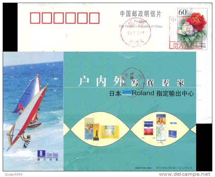 Sailing  Pre-stamped Postcard - Sailing