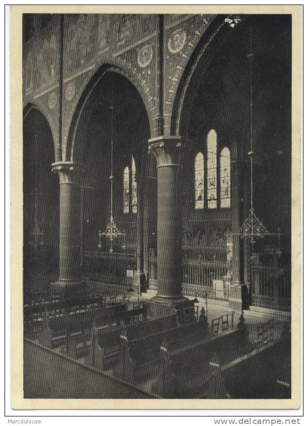 Maredsous (Anhée). Abbaye, église, Autel Saint-Hubert. Abdij, Kerk, Sint-Hubertus Altaar. - Anhée