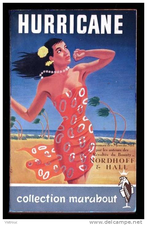 " Hurricane",  De NORDHOFF & HALL - MARABOUT  N° 79 - Adventure