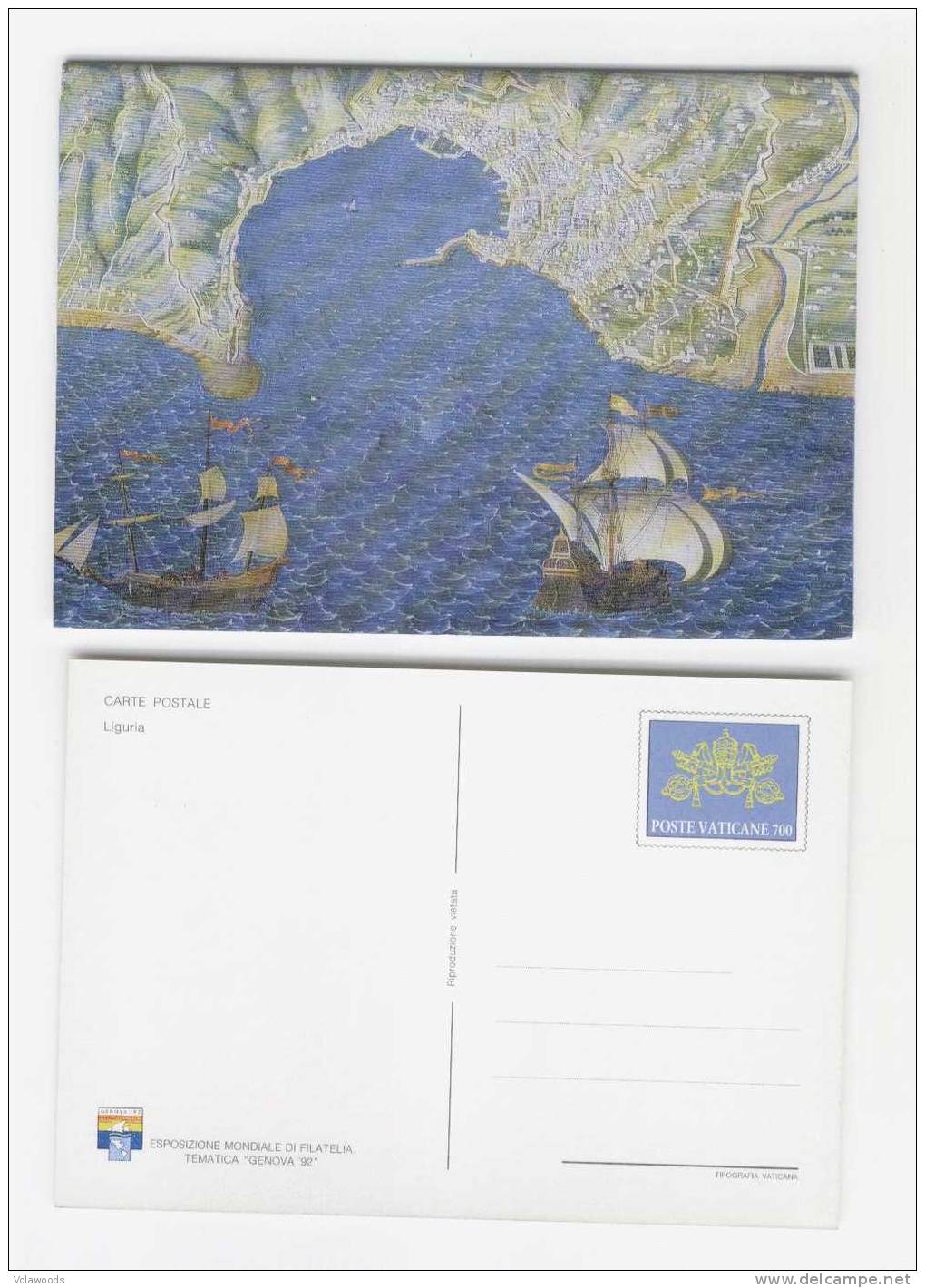 Vaticano - Genova ´92 - Cartoline Postali In Contenitore - Unused Stamps