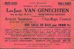 MARCHIENNE-AU-PONT - Ets VAN GENECHTEN, L. J.- Buvard Publicitaire - V