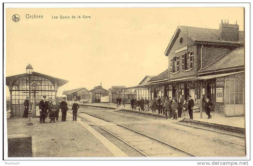 C2215 - ORCHIES - Les Quais De La Gare - Estaimpuis