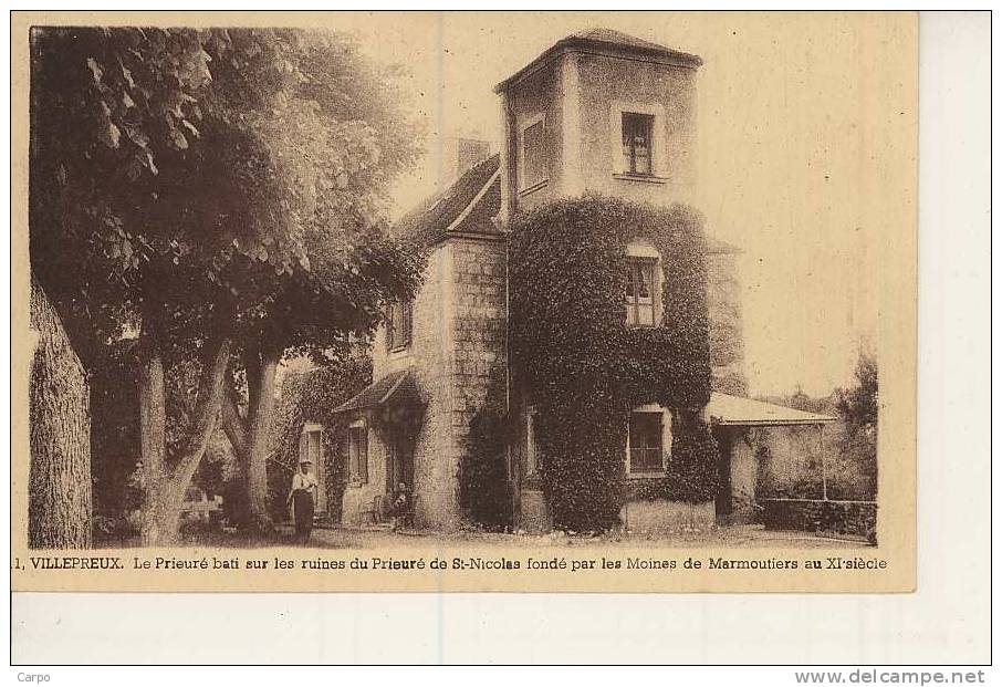 VILLEPREUX - Le Prieuré Bati Sur Les Ruines Du Prieuré De St-nicolas... - Villepreux