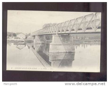 21629 Champagne Sur Seine Le Pont édit.LL N° 1  Belle Carte - Champagne Sur Seine