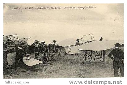 Angers -  Aubrun Sur Monoplan Blériot   - 49 Angers - Fliegertreffen