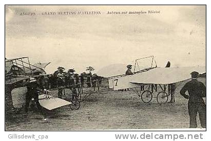 Angers -  Aubrun Sur Monoplan Blériot   - 49 Angers - Demonstraties