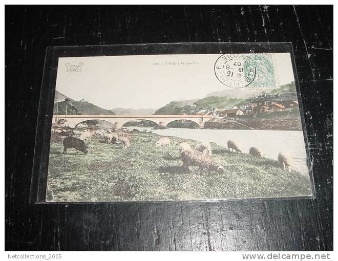 L'ARLY A ALBERVILLE - Moutons Dans Champ - 73 SAVOIE - CARTE POSTALE FRANCE - Albertville