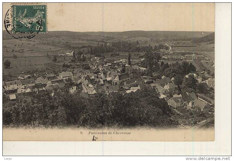 Panorama De Chevreuse. - Chevreuse