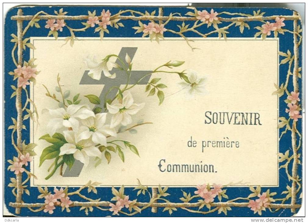 Communie Kaart - Souvenir De Première Communion - Kommunion