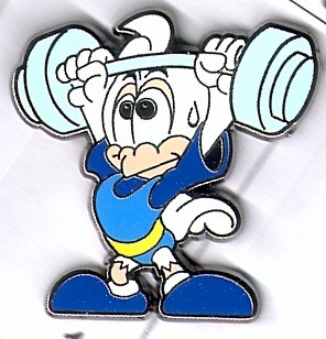 Mascotte Halterophile - Weightlifting