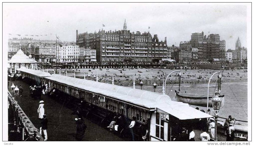 Front And West Pier - Brighton