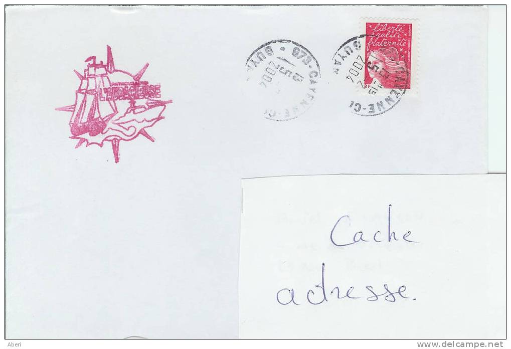 2236 PATROUILLEUR L´AUDACIEUSE - CAYENNE- GUYANE - Lettres & Documents