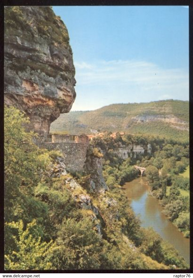 CPM Neuve 82 SAINT ANTONIN NOBLE VAL Route Touristique Dominant La Vallée De L'Aveyron Et Le Pont De Serres - Saint Antonin Noble Val