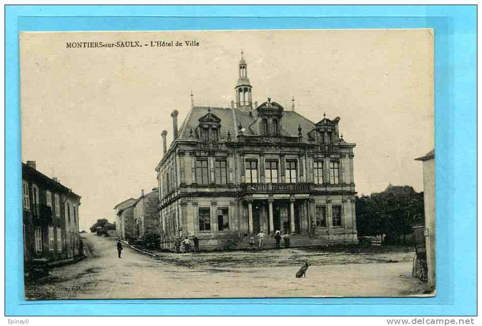 B - 55 - MONTIERS Sur SAULX - L'hôtel De Ville - Montiers Sur Saulx