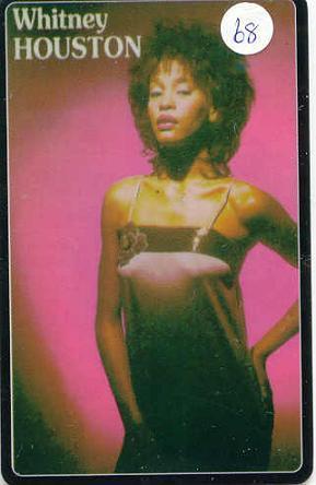 Whitney Houston Telefonkarte Telecarte Phonecard Music Musique Muziek  (68) - Musique