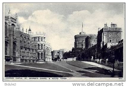 Windsor Castle ST Georges Chapel à Round Tower - Windsor Castle