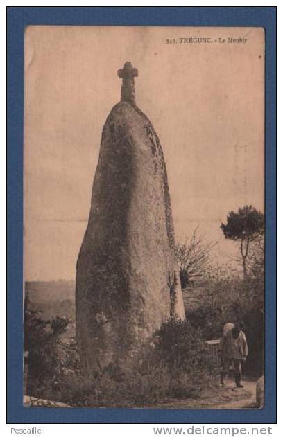 CP TREGUNC - LE MENHIR - ANIMATION - Trégunc