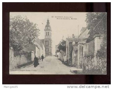 22548 Savenay Rue De Couëdro Montée édit.chapeau N° 32 Animée  Belle Carte - Savenay