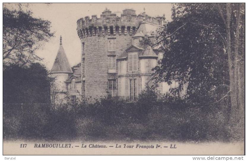 RAMBOUILLET - Le Château : La Tour François 1er - Rambouillet (Kasteel)