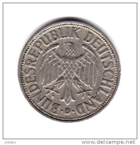 1 Mark 1950d         Allemagne - 1 Mark