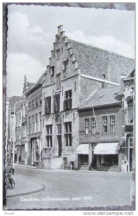 CP De ZIERIKZEE " 's-gravensteen Anno 1524 " . - Zierikzee