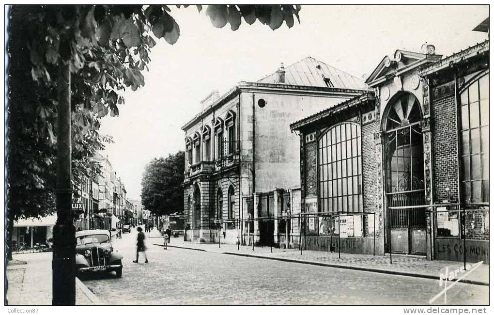 92 - HAUT De SEINE - SCEAUX - RUE HOUDAN - HALLE Du MARCHE - JUSTICE De PAIX - TRIBUNAL - Sceaux