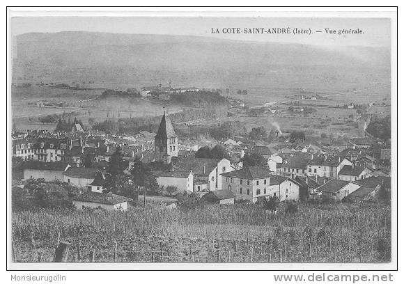 38) FL) LA COTE ST ANDRE, Vue Générale, - La Côte-Saint-André