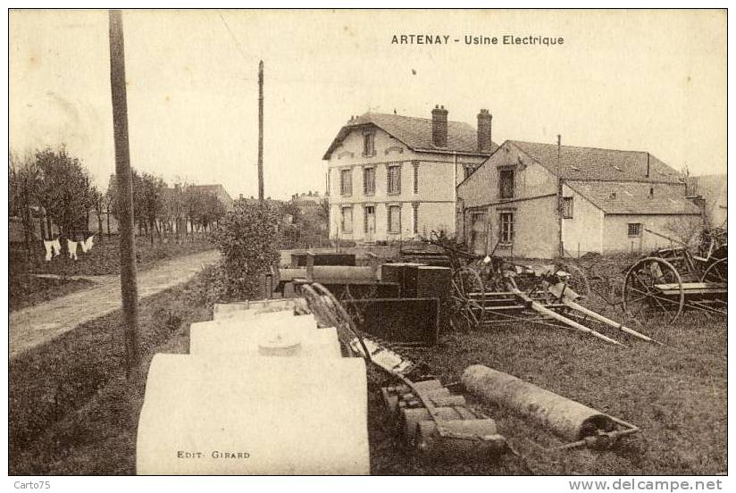 ARTENAY 45 - Usine Electrique - Matériel Agricole - Artenay