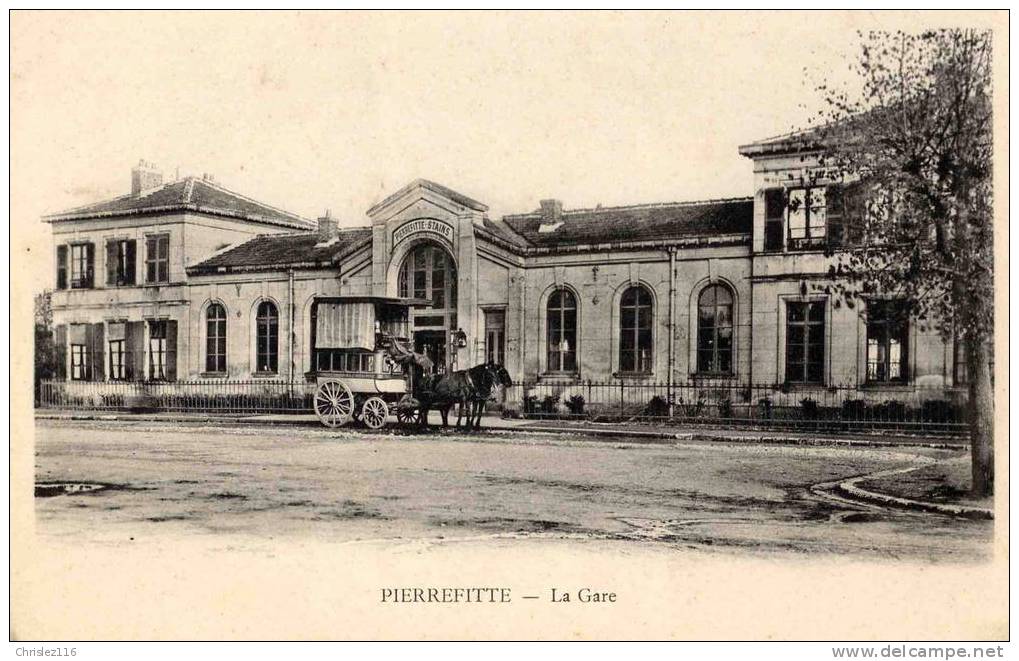 93 PIERREFITTE La Gare  Beau   Superbe  Précurseur - Pierrefitte Sur Seine