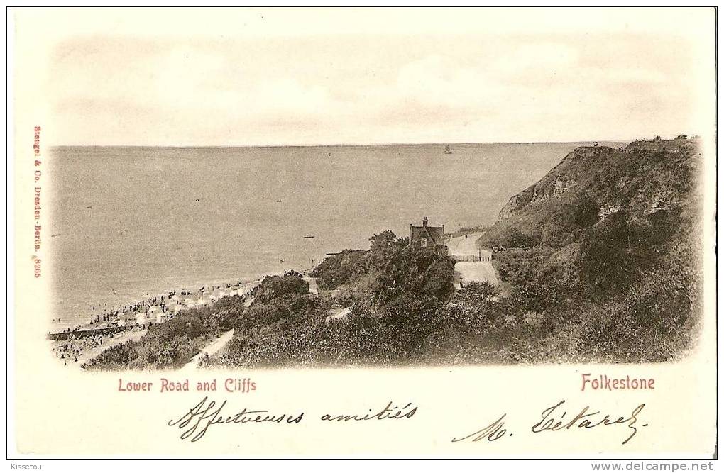 FOLKESTONE -Lower Road And Cliffs - Folkestone