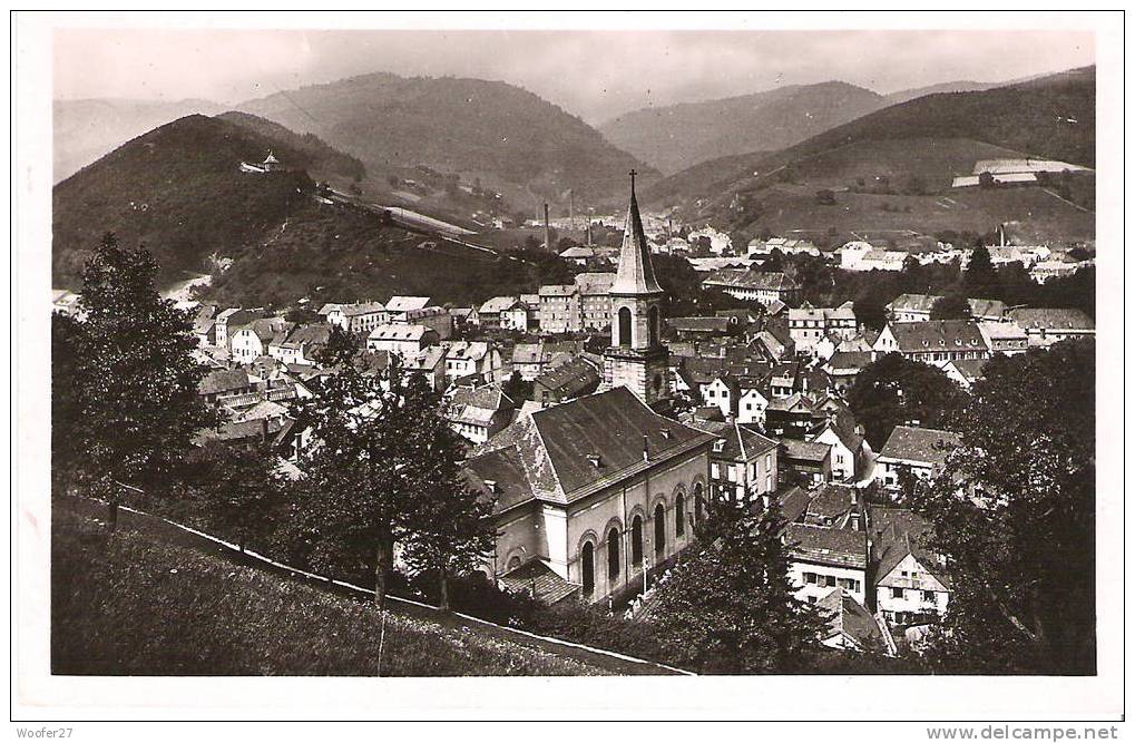 CPSM  SAINTE MARIE AUX MINES Vue Générale - Sainte-Marie-aux-Mines