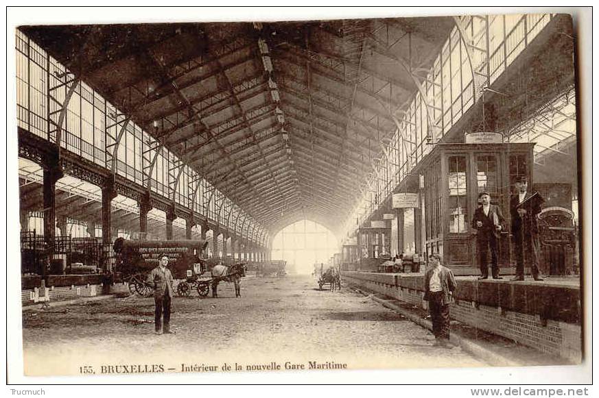 C2473 - Bruxelles - Intérieur De La Nouvelle Gare Maritime - Ferrovie, Stazioni