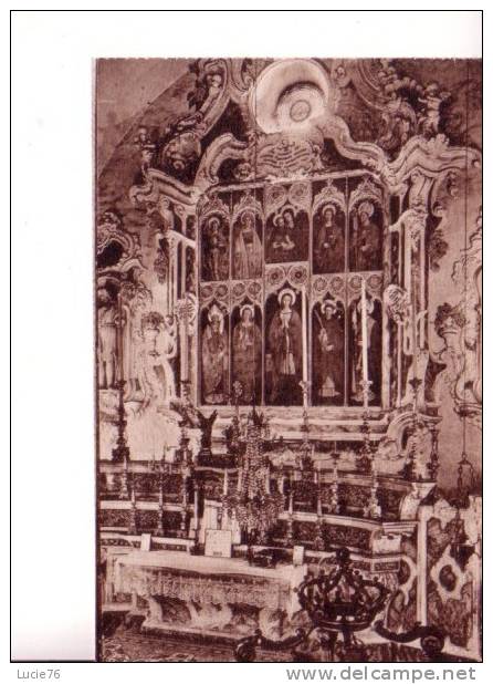 LUCERAM  -  L´Eglise Et Ses Trésors -  Retable De Sainte Marguerite - N° 4 - Lucéram