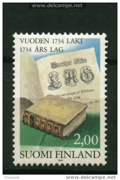 Finlande** N° 914 - 250è Annniversaire De La Loi De 1734 - Other & Unclassified