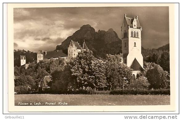 FÜSSEN A. LECH  -  PROTEST. KIRCHE - Füssen