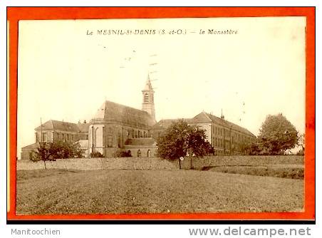 DEP 78 LE MESNIL SAINT DENIS LE MONASTERE - Le Mesnil Saint Denis