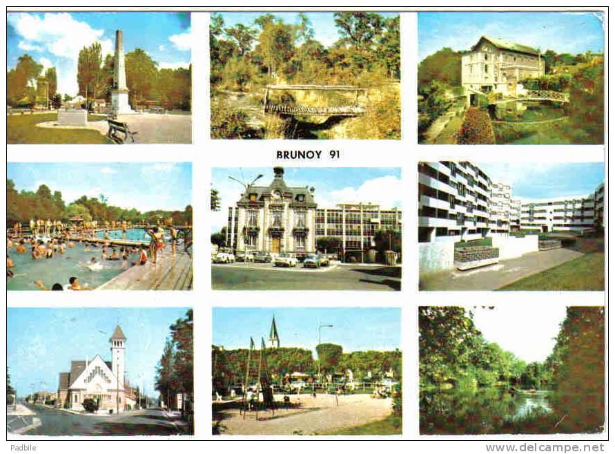 Carte Postale 91. Brunoy  Trés Beau Plan - Brunoy