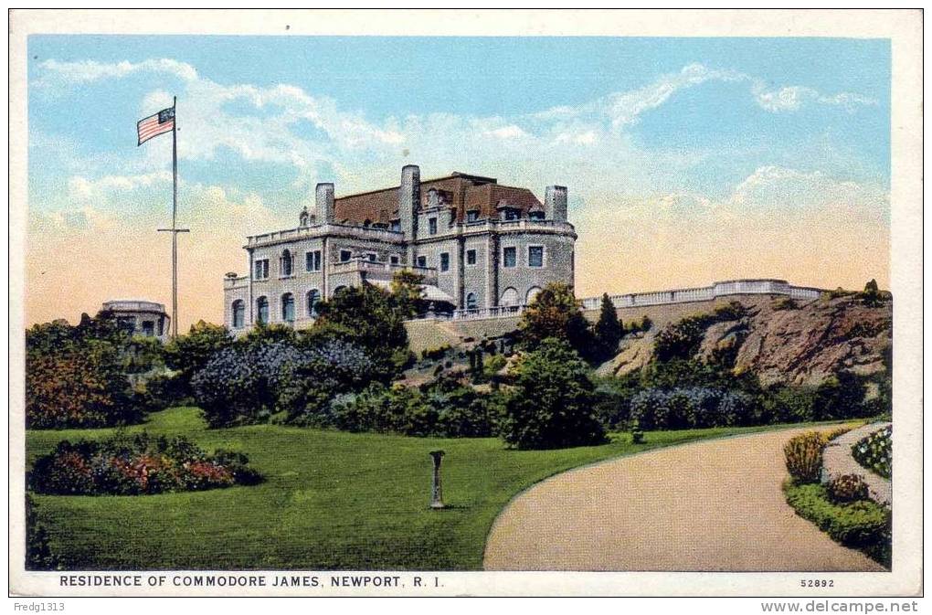 Newport - Residence Of Commodore James - Newport