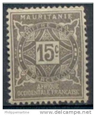 Mauritanie 1914 - Taxe YT 19 * - Ungebraucht