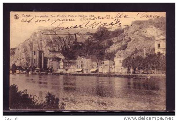 BELGIUM - VF 1921 DINANT POSTCARD To NEW YORK - Covers & Documents