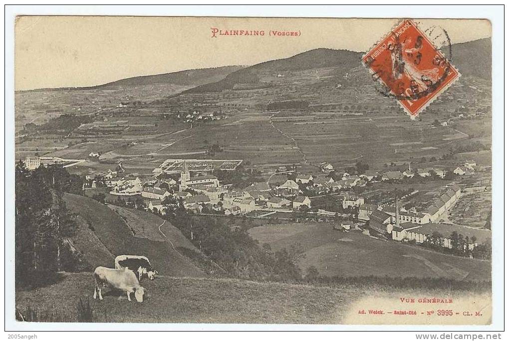 88 Dép.- Plainfaing (Vosges).- Vue Générale. - Plainfaing