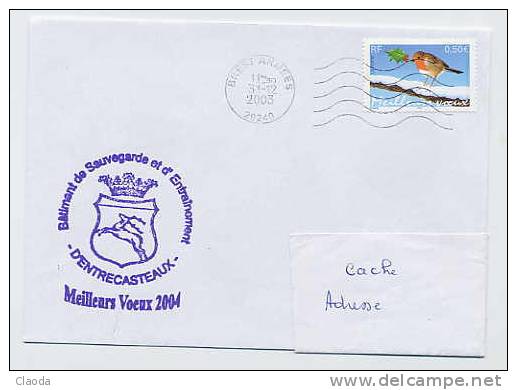 4371 Marine Nationale -BSE D´ENTRECASTEAUX - Meilleurs Voeux 2004 - Neujahr