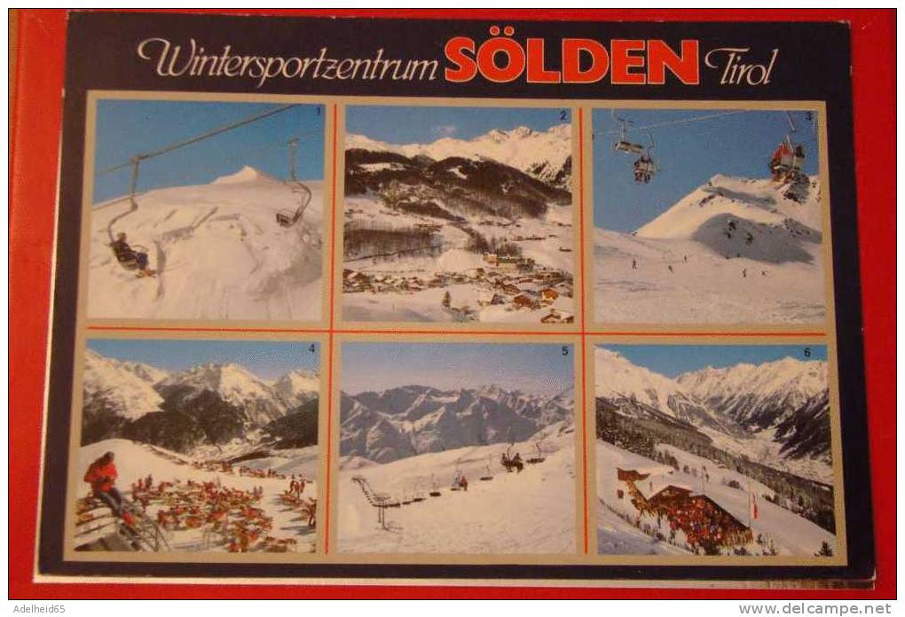 Téléphérique, Kabelbaan, Kabelspoor, Seilbahn, Seiterkarbahn, Soelden, Tirol, 1989 - Funicular Railway